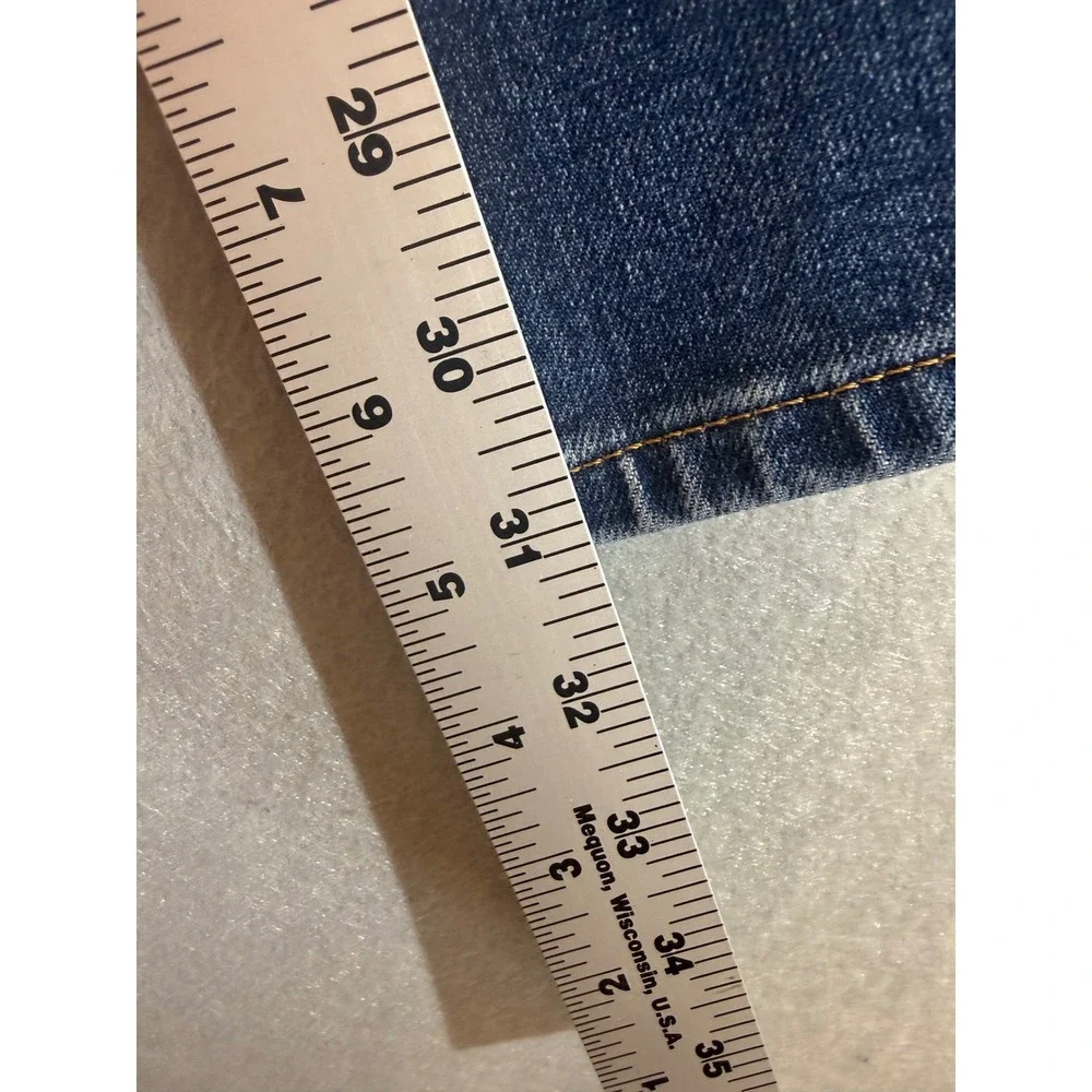 Everlane Uniform Slim Jean Mens 30x32 Actual 30/31 Blue Excellent Cotton Stretch